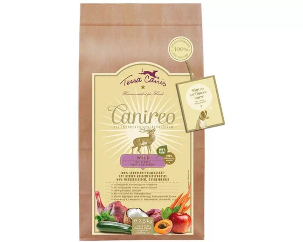 Terra Canis Trockenfutter Canireo Wild, 2.5 kg