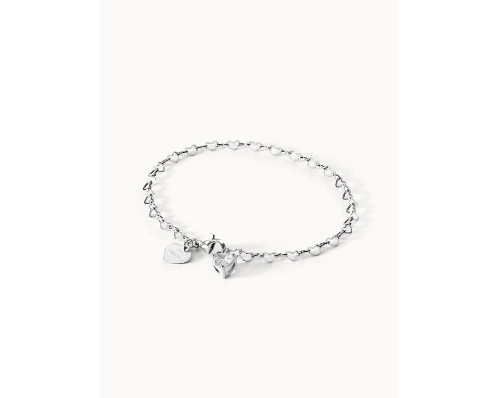 Purelei Endless Love Armband-Set Edelstahl, Silber