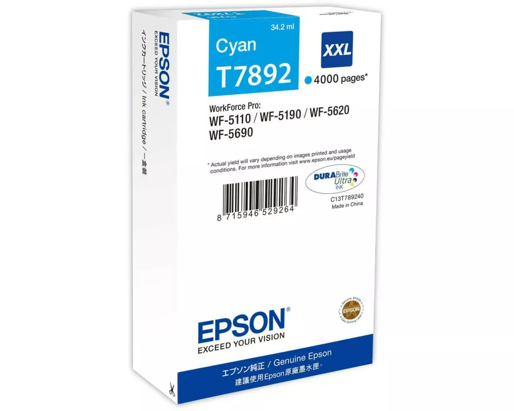 Epson Tinte C13T789240 Cyan