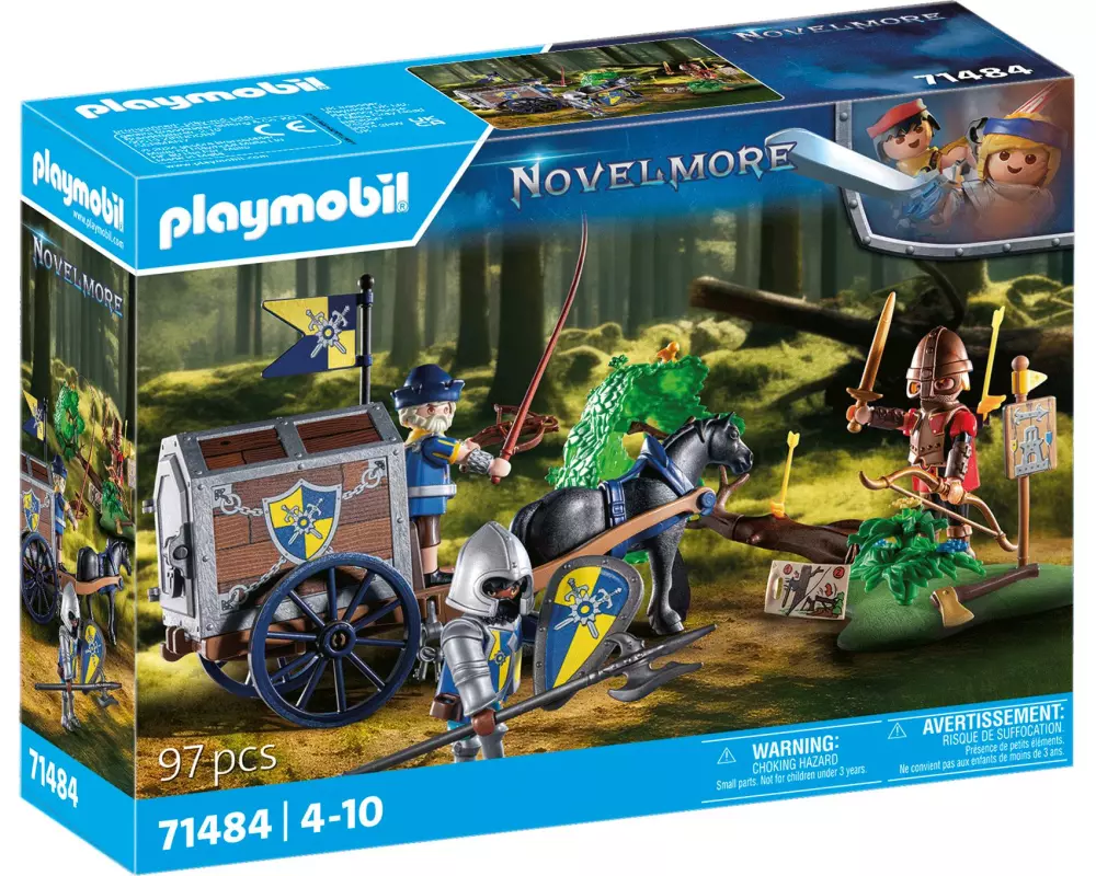 Playmobil Novelmore Überfall auf Transportwagen 71484