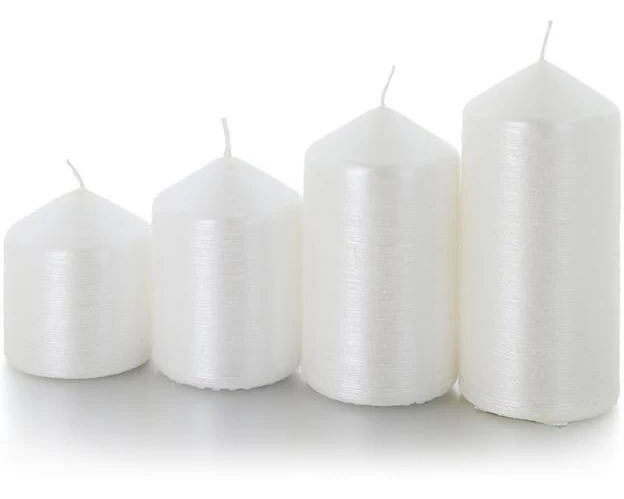 balthasar Adventstufenset Lygis Weiss, 4 Stück