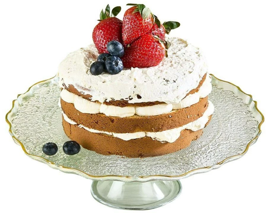 Hermia Tortenplatte Goblen Transparent