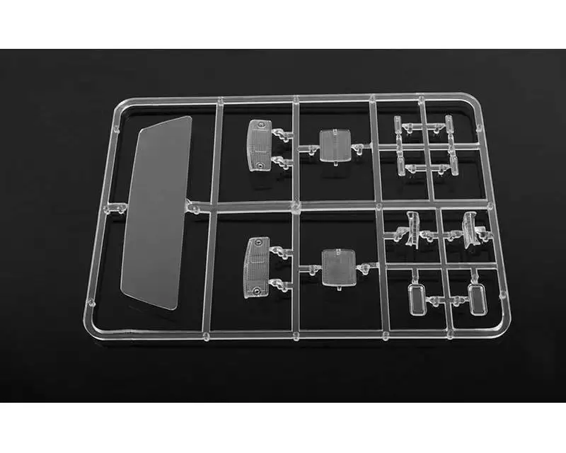 RC4WD Karosserie TF2 Heckscheibe/Scheinwerfer