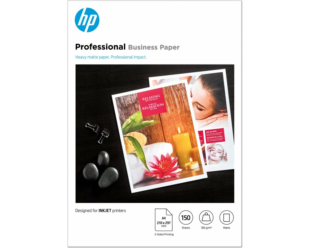 HP Prof Matte Ij A4 180g 150sh FSC Paper