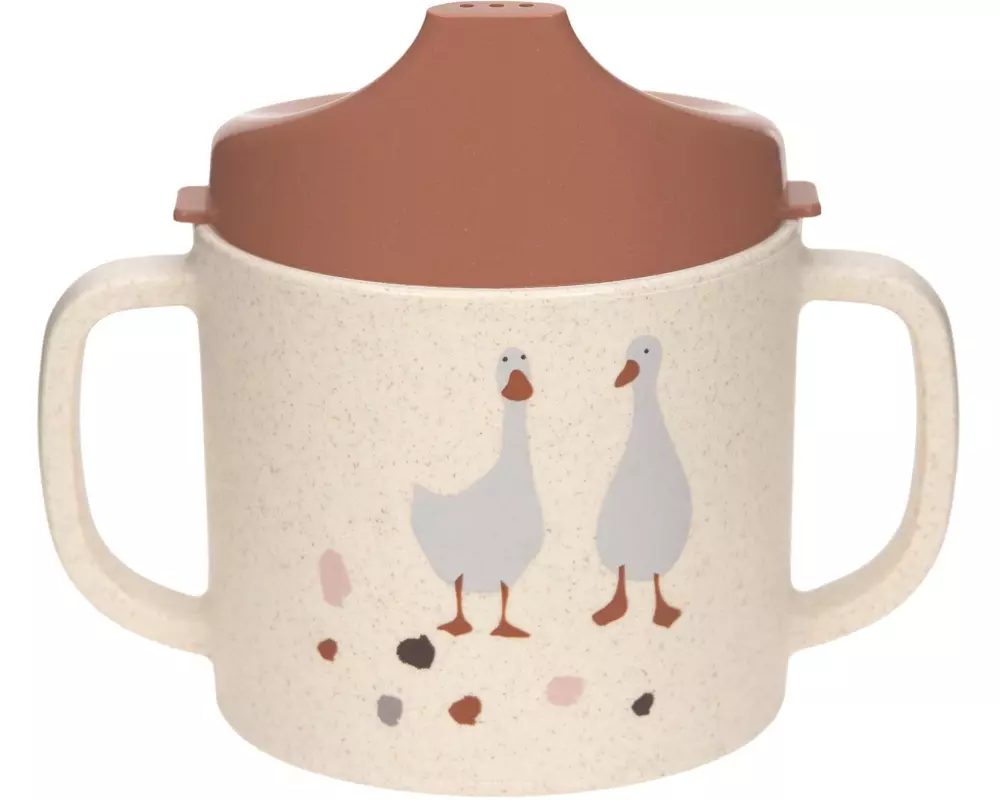 Lässig Trinklernbecher Tiny Farmer Goose Nature