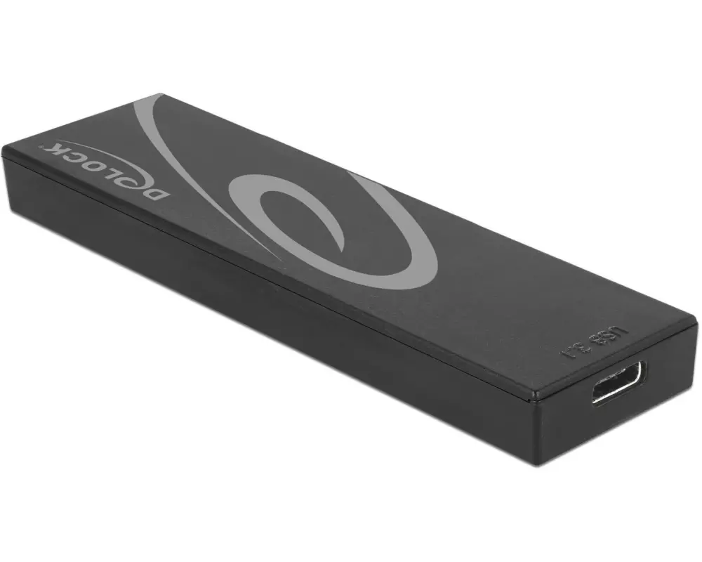 Delock Externes Gehäuse USB-C / SATA-SSD M.2