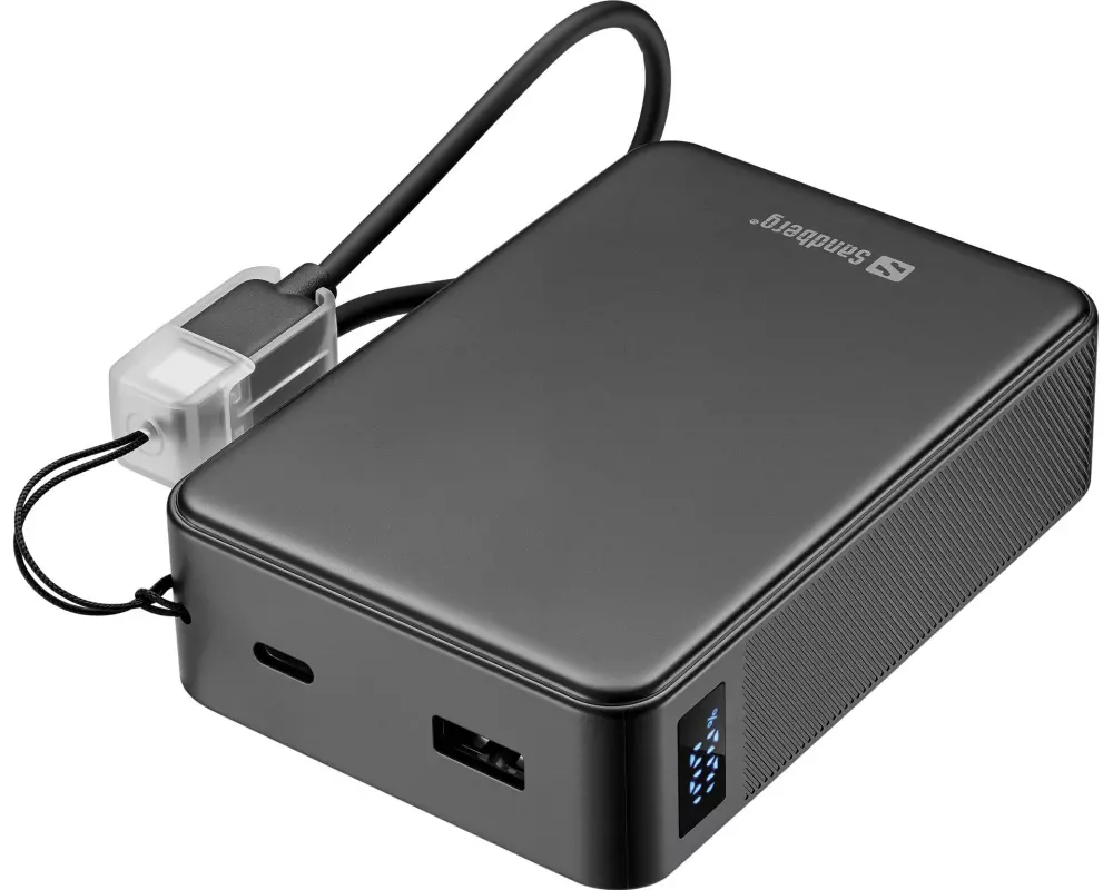Sandberg Powerbank Nano Schwarz 20000 mAh