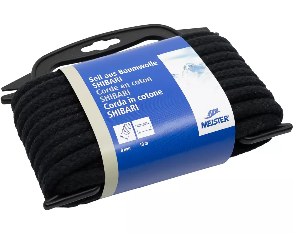 Meister Seil Baumwoll geflochten 8 mm/10m