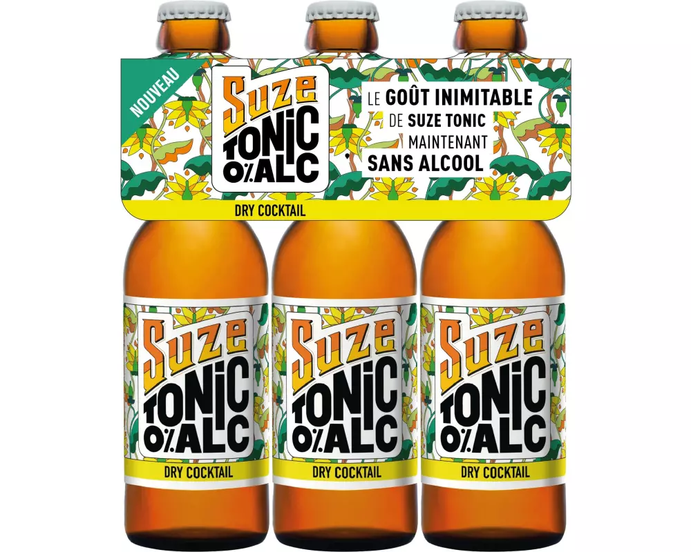 Suze Soft-Drinks Tonic 0% 3 x 0.25 l