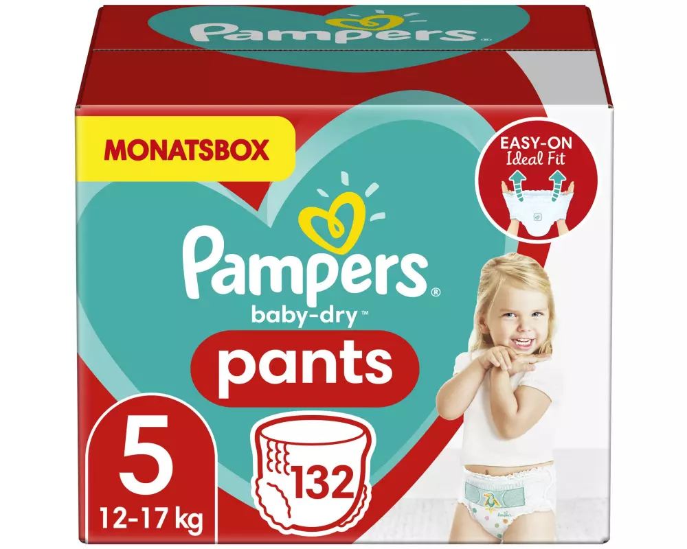 Pampers Windeln Baby Dry Pants Monatsbox Grösse 5