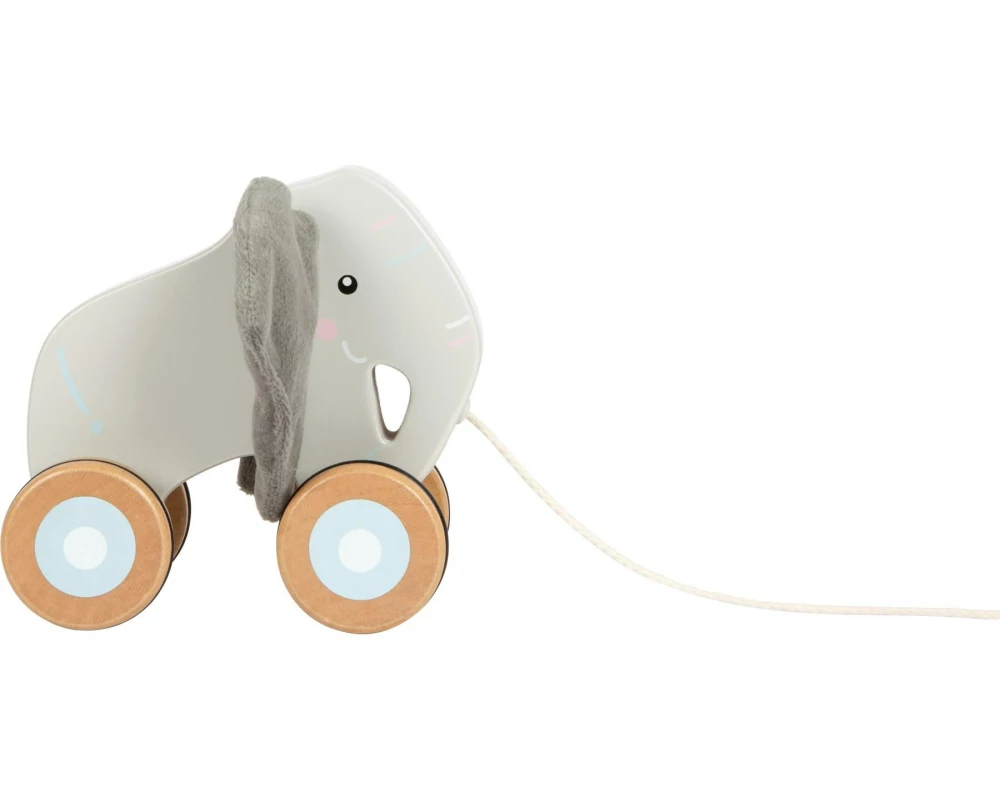 small foot Nachziehspielzeug Nachziehtier Elefant mit Knisterohren