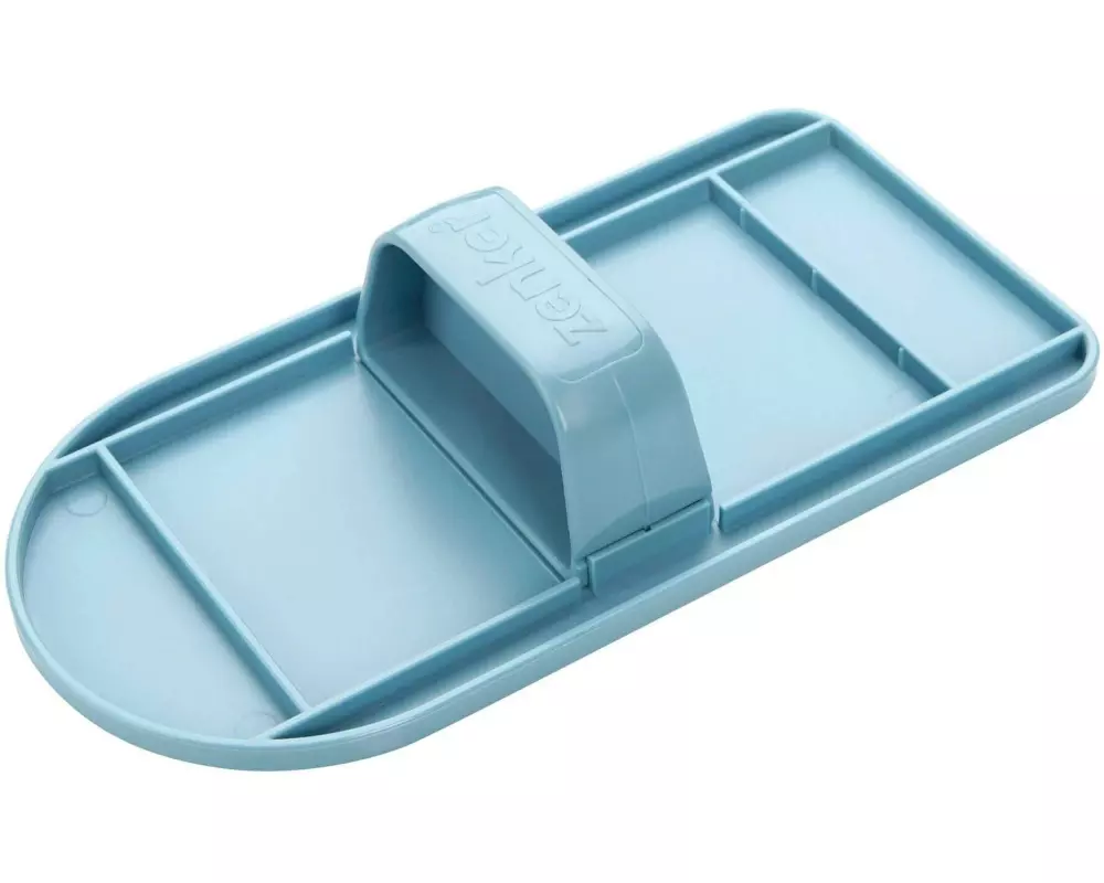 Zenker Teigschaber Fondant Glätter Blau