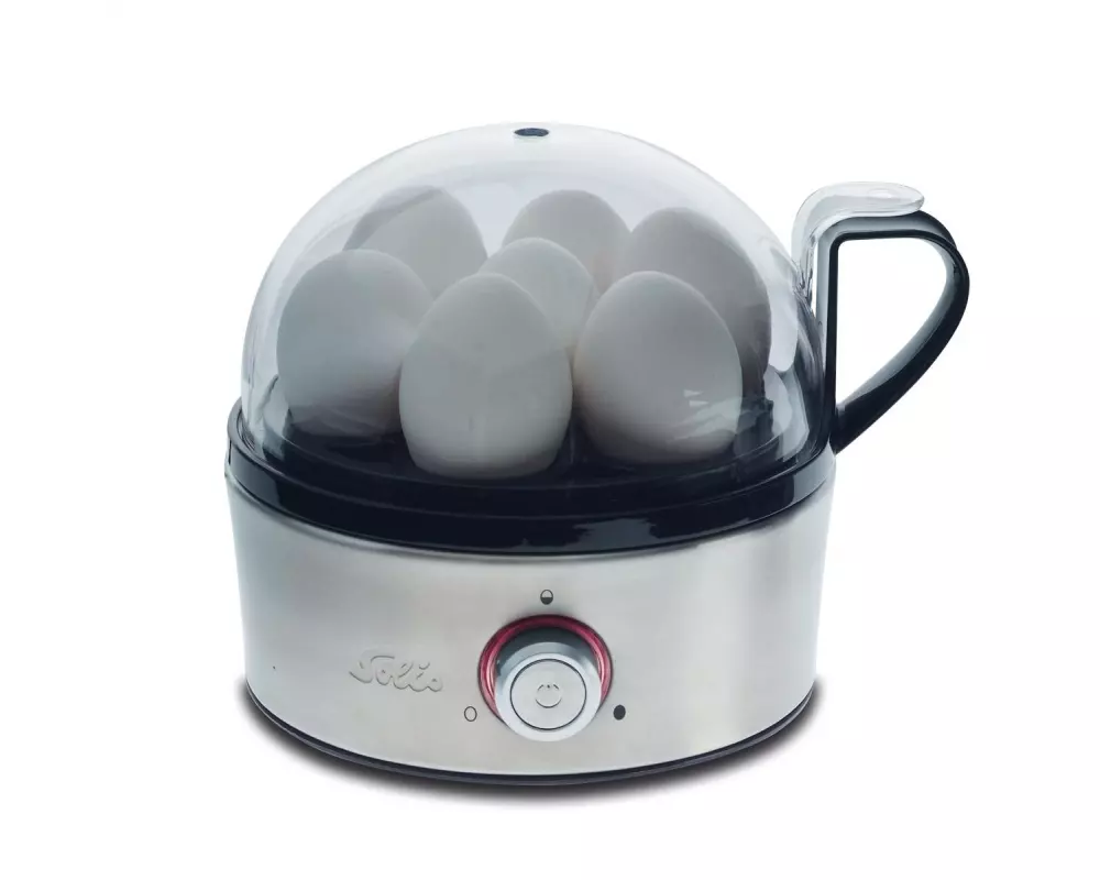Solis Eierkocher Egg Boiler & More 8272 7 Eier, Silber