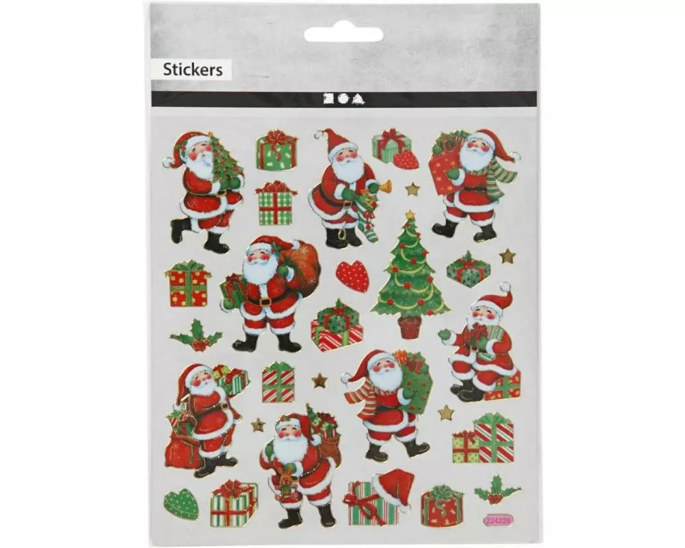 Creativ Company Weihnachtssticker 1 Bogen
