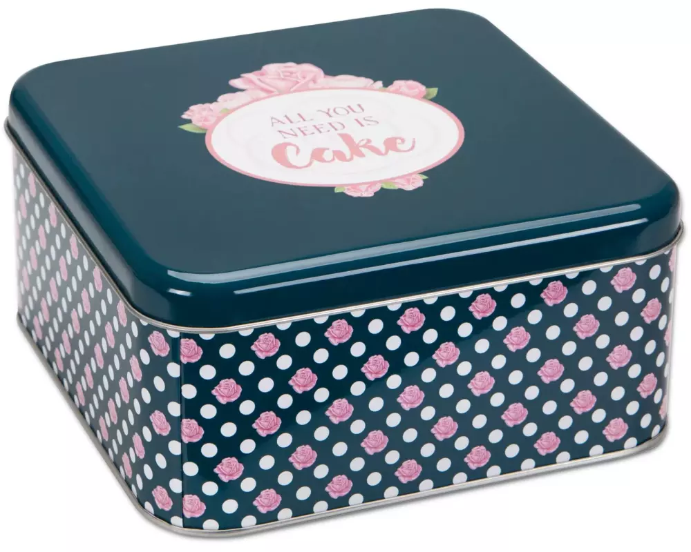 Städter Vorratsdose All you need is cake 2.1 l, Mehrfarbig