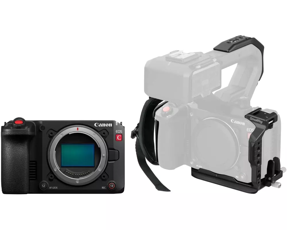Canon Videokamera EOS C50 inkl. SmallRig Cage Kit