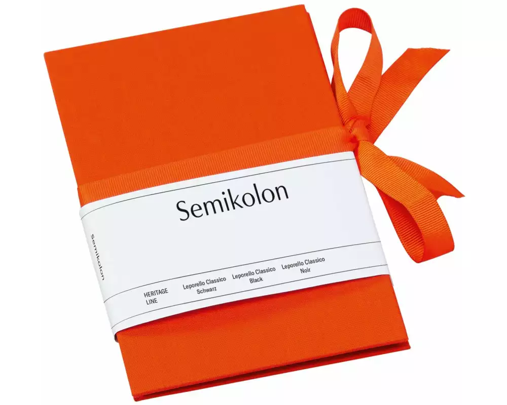 Semikolon Fotoalbum Leporello Classico Orange