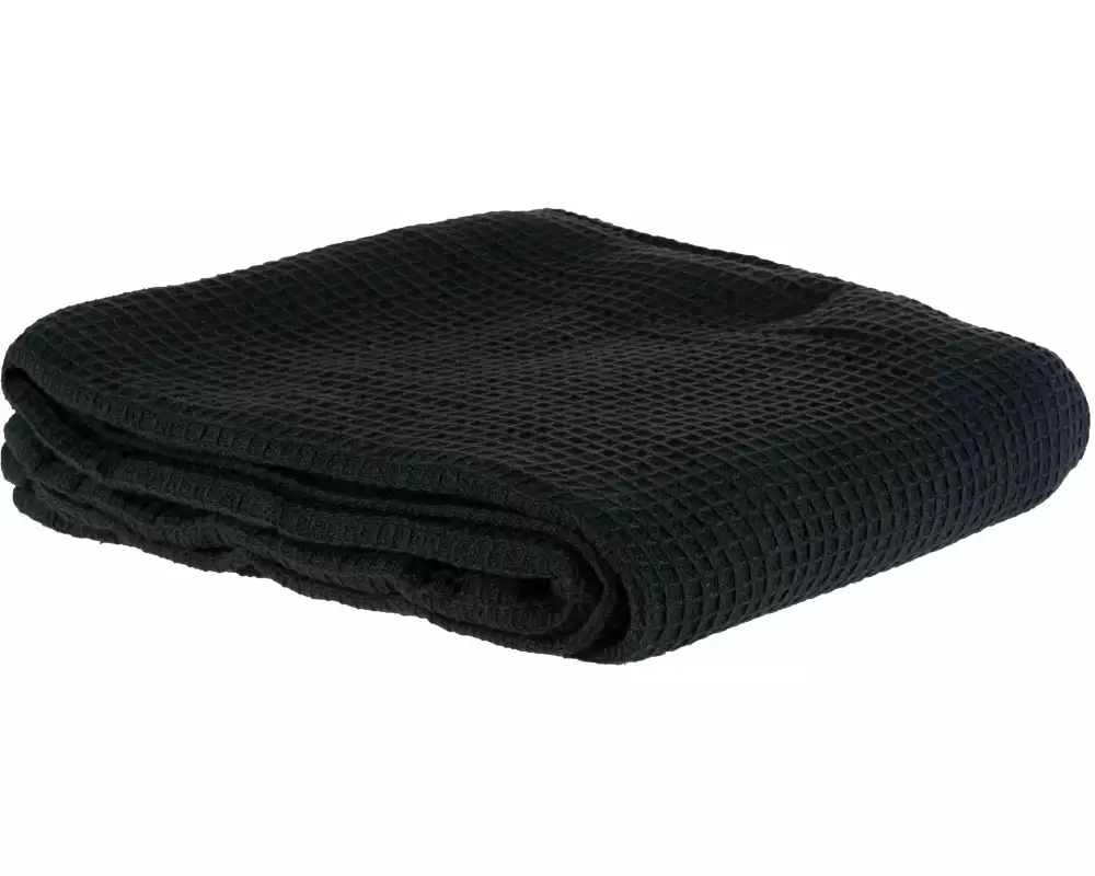 COCON Decke Waffeltuch 150 x 200 cm, Anthrazit