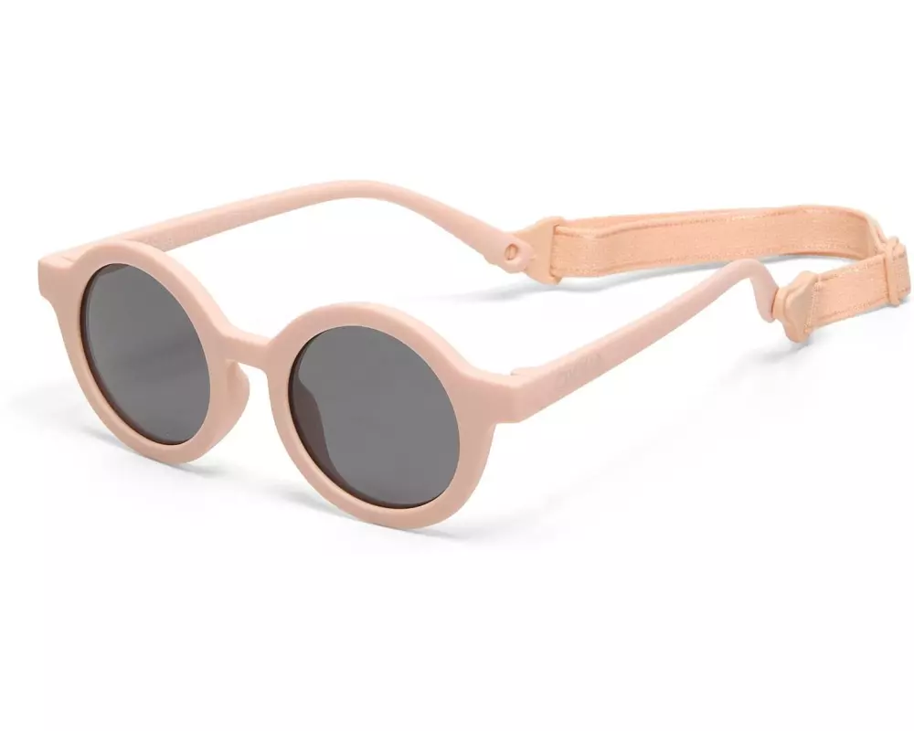 OKKIA Kinder-Sonnenbrille Tondo, 3-5 Jahre Light Pink
