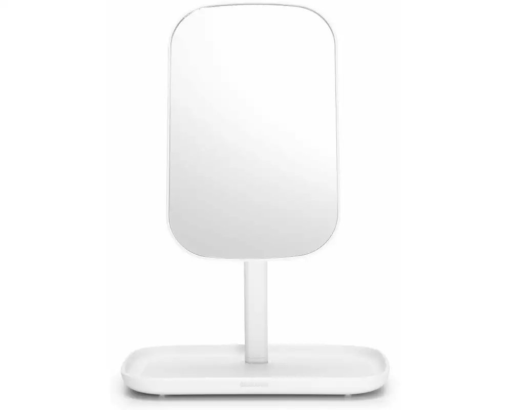 Brabantia Kosmetikspiegel ReNew mit Ablageschale, Weiss