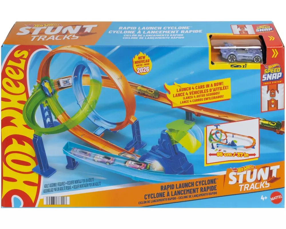 Hot Wheels Stunt Tracks Turbo Looping Set