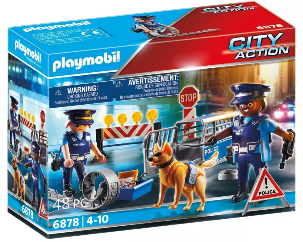 Playmobil City Action Police-Strassensperre 6878