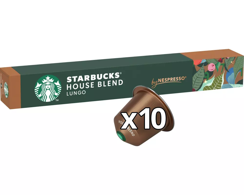 Starbucks Kaffeekapseln House Blend 10 Stück