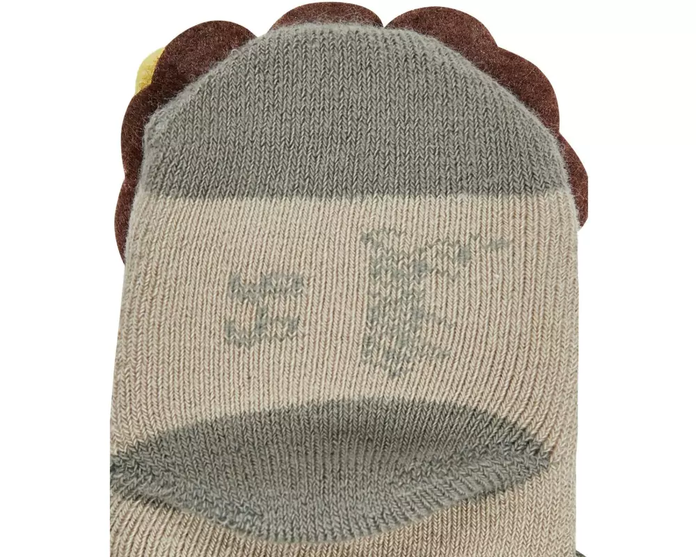 Sterntaler Baby Rasselsocken Löwe steingrau Grösse 16