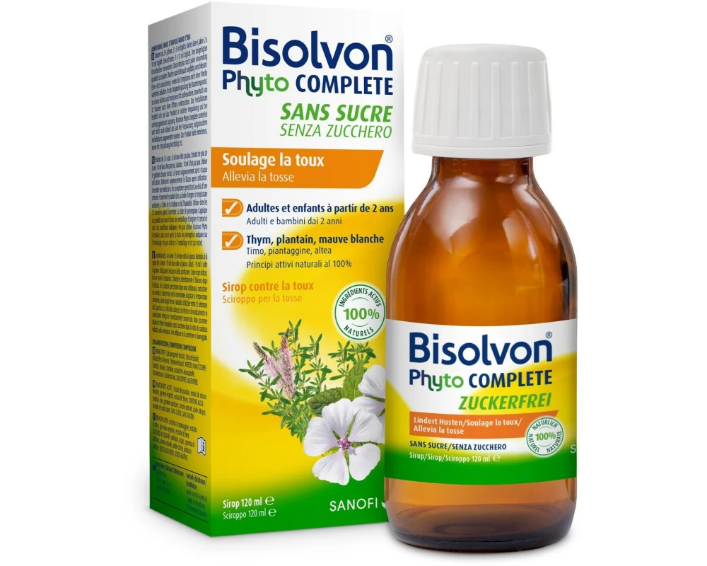 Bisolvon Sirup Phyto Complete Sugar Free 120 ml