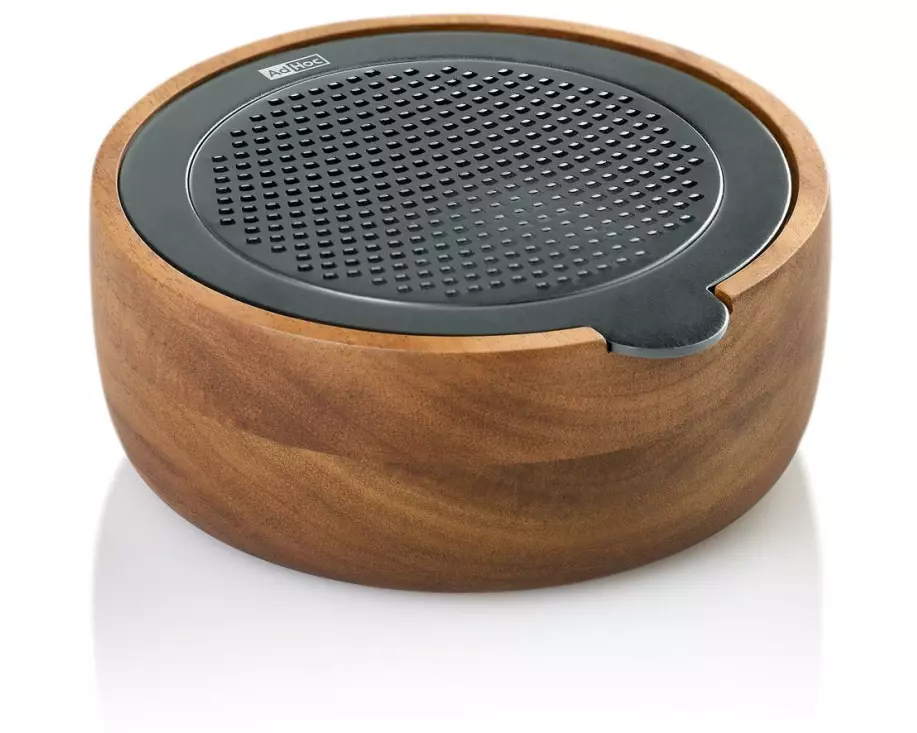 AdHoc Handreibe Cutn Serve Ø 12,5 cm, Braun/Schwarz