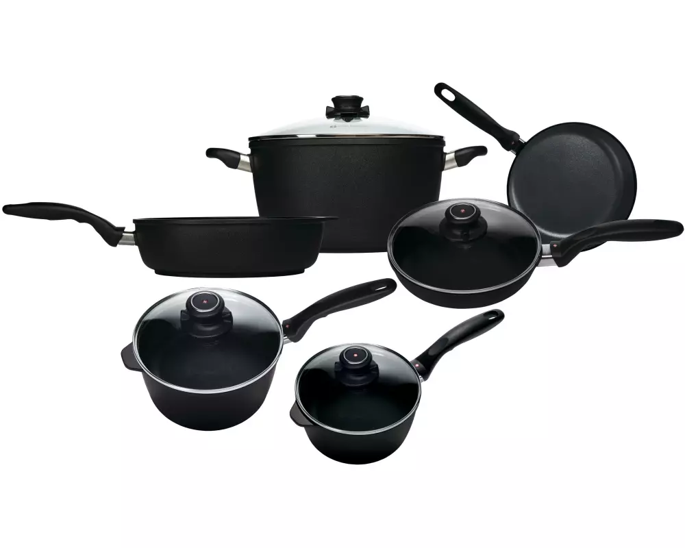 Swiss Diamond Kochgeschirr-Set XD 10-teilig 20 cm/24 cm/28 cm
