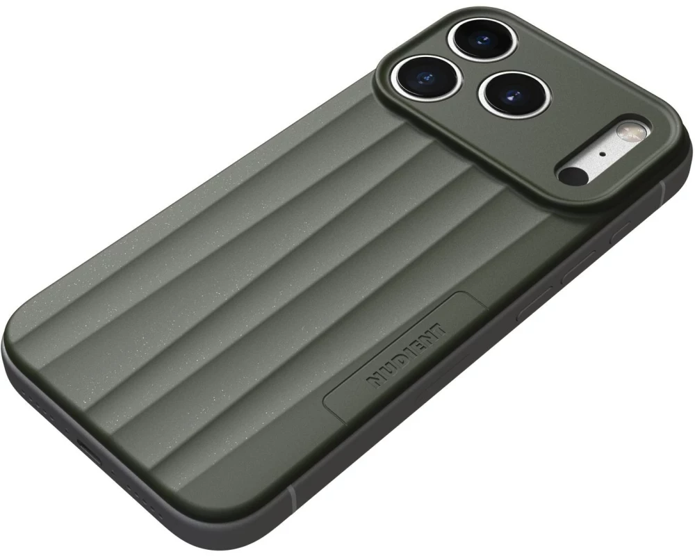 Nudient Slice Case Magsafe iPhone 17 Pro/iPhone 18 Pro Green