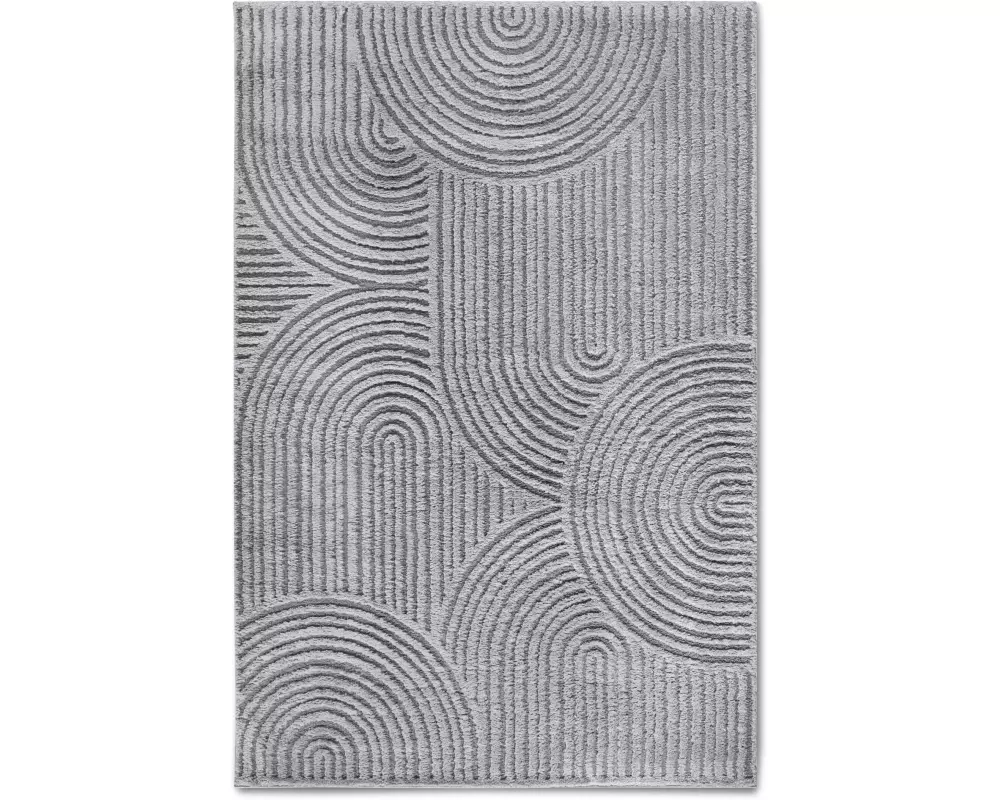 Elle Decoration Teppich Chappe 160 cm x 235 cm, Light Grey
