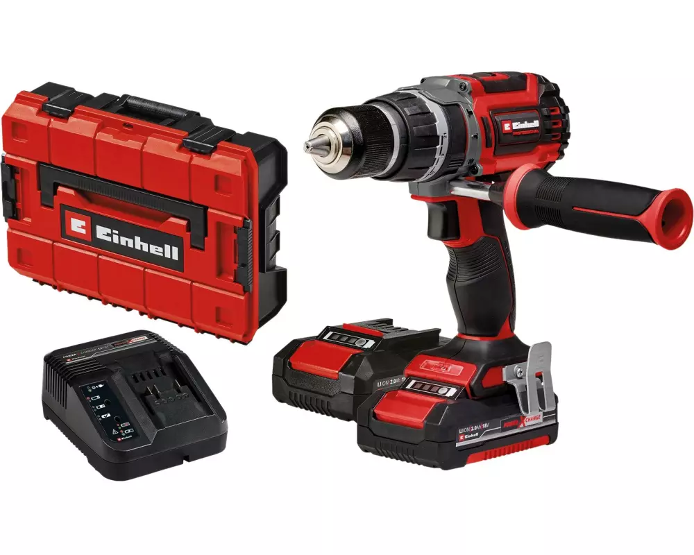 Einhell Professional Akku-Schlagbohrschrauber TP-CD 18/70 Li-i BL (2 x 2.0Ah)
