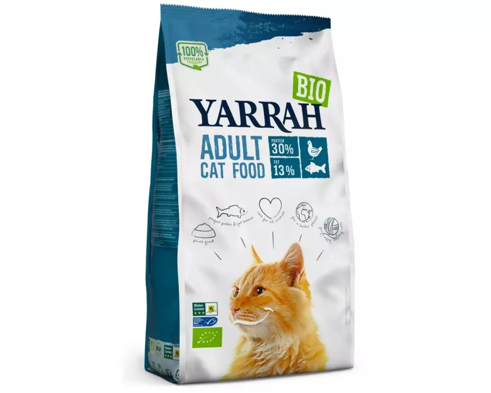 Yarrah Bio-Trockenfutter Adult Fisch 800 g