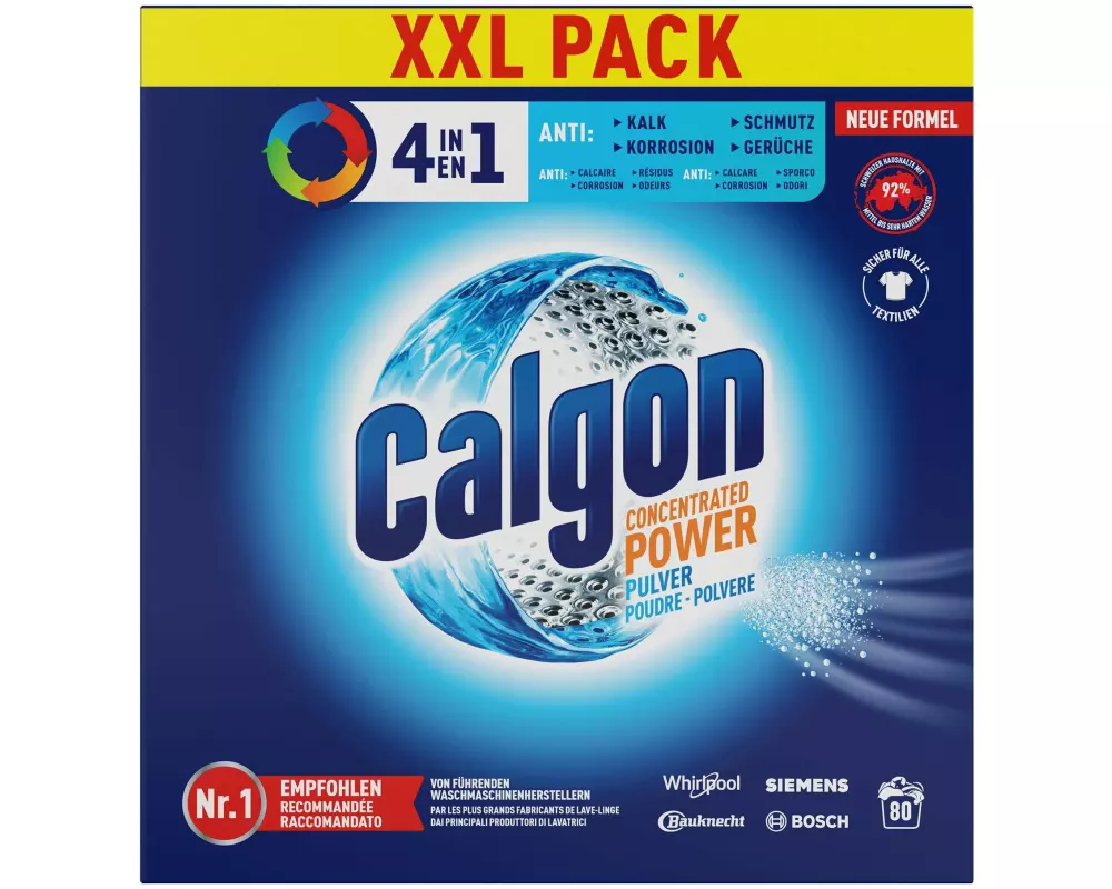 Calgon Maschinenreinigungsmittel 4in1 Pulver 2 kg