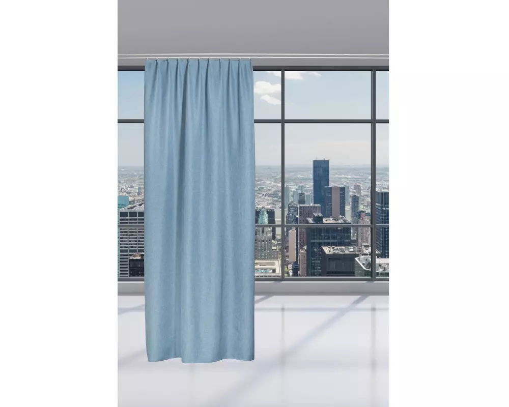 Casa Leon Verdunklungsvorhang mit Faltenband Vulcano 140 cm x 245 cm