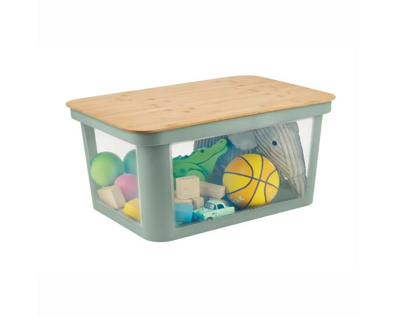 Rotho Babydesign Spielzeugbox PINA 45 l Sage Green