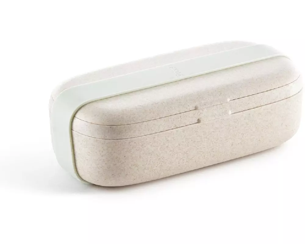 Lékué Lunchbox To Go Bio, 0.5 Liter, Beige