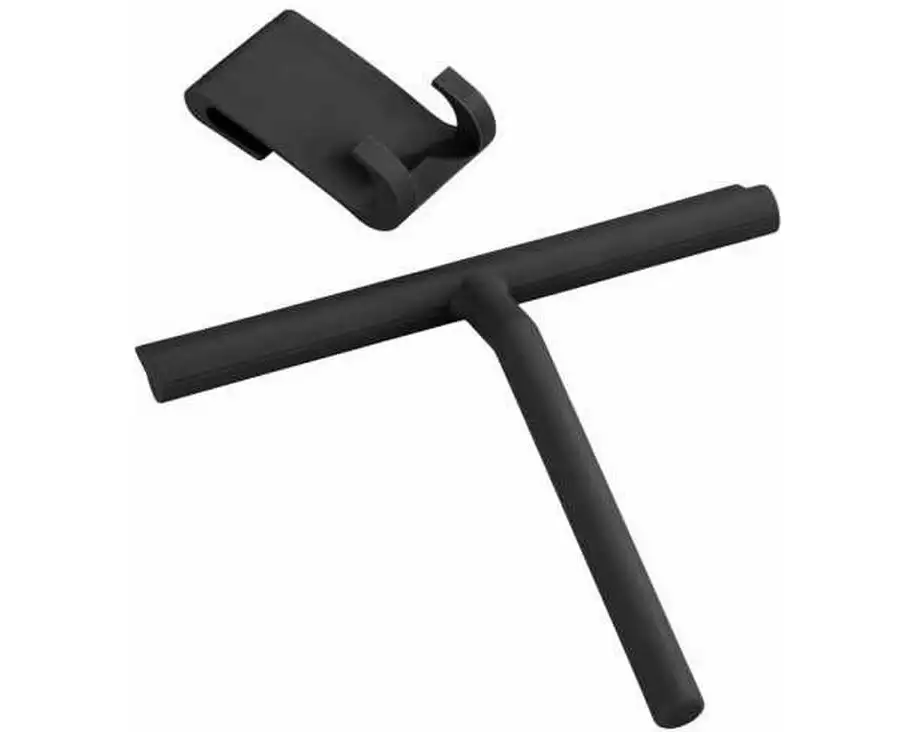 Wenko Duschabzieher Mola Schwarz