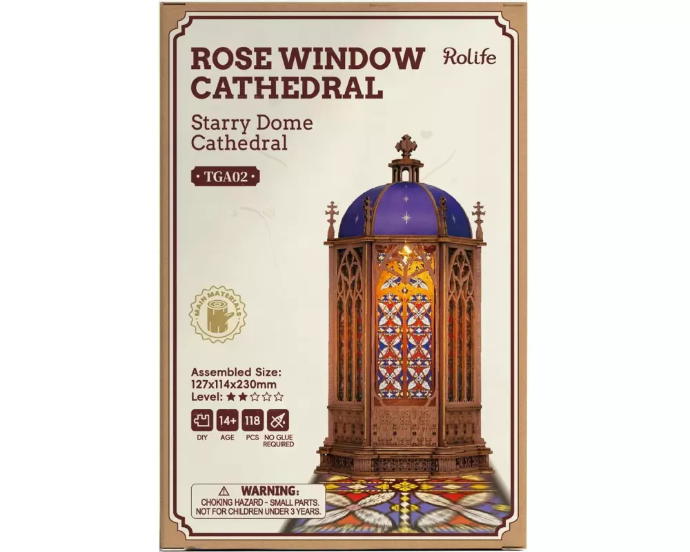 Rolife Rolife Starry Dome Cathedral Holzpuzzle Holz
