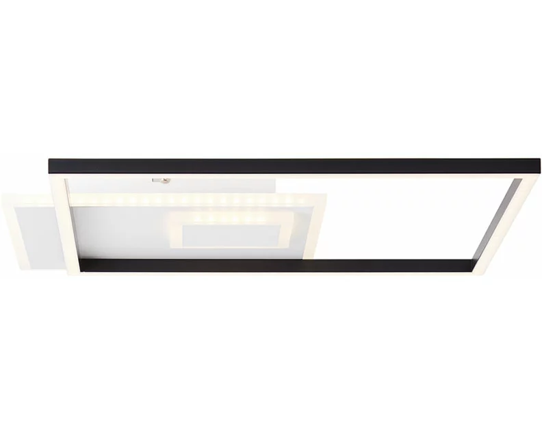 Brilliant Iorgo LED Deckenleuchte 40W schwarz-weiss
