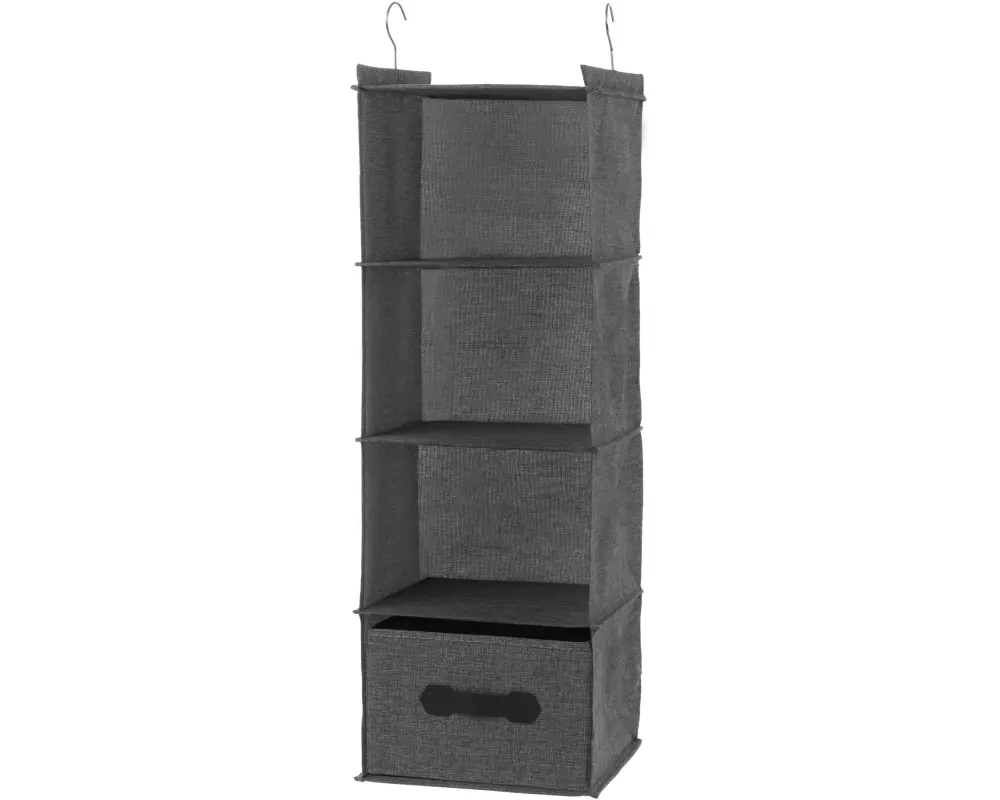 COCON Regal mit 4 Ablagefächer, Grau