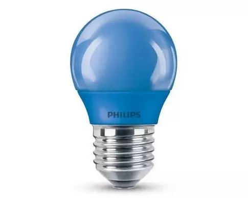 Philips Lampe LED colored P45 E27 BLUE