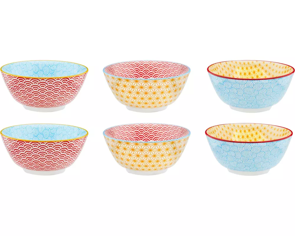 Björn Müslischale Pattern Mehrfarbig, Ø15 cm - 6-teilig