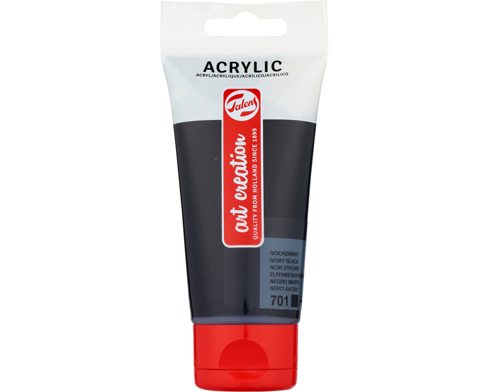 TALENS Acrylfarbe 75ml 3511701M Elfenbeinschwarz