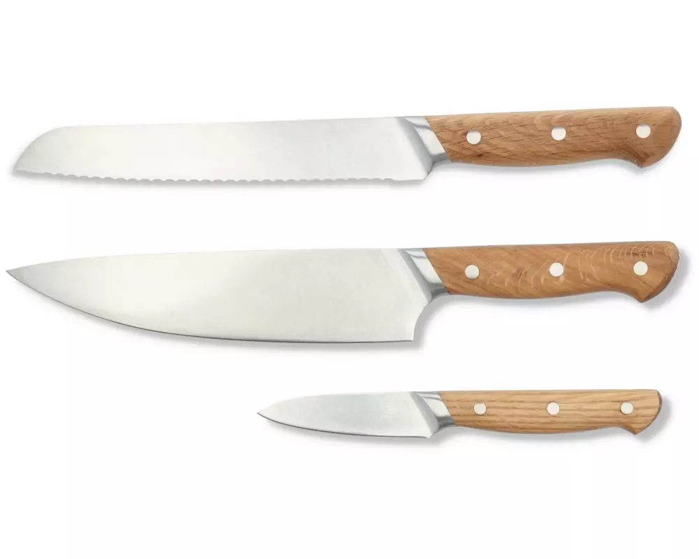 Morsö Messer-Set Foresta 3tlg., Braun