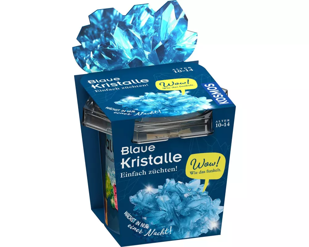 Kosmos Experimentierkasten Blaue Kristalle selbst züchten