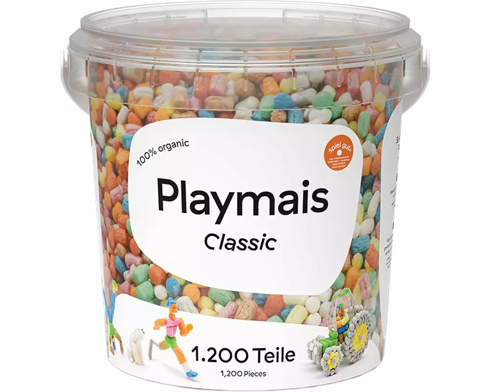PlayMais Bastelset Basic Eimer 1200