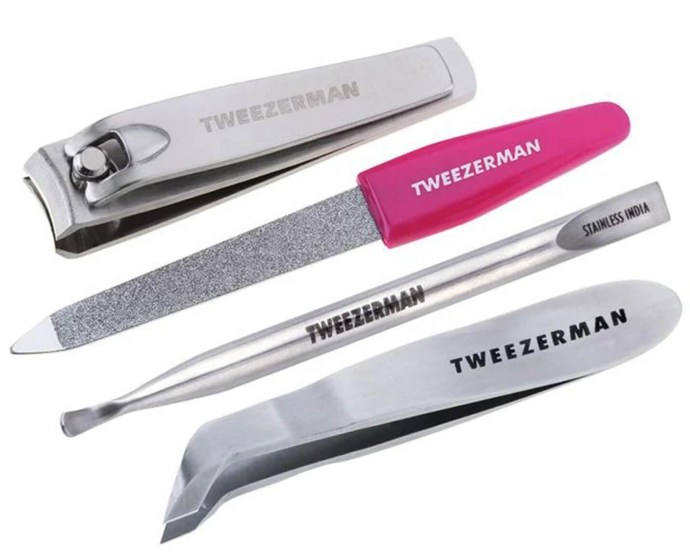 tweezerman Nagelpflege-Set Mini 4-teilig